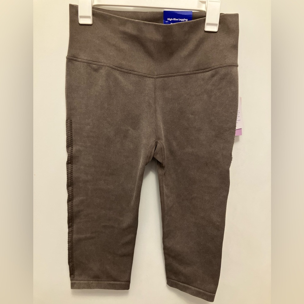 NWT Joy Lab High Rise Cropped Leggings, Size: L